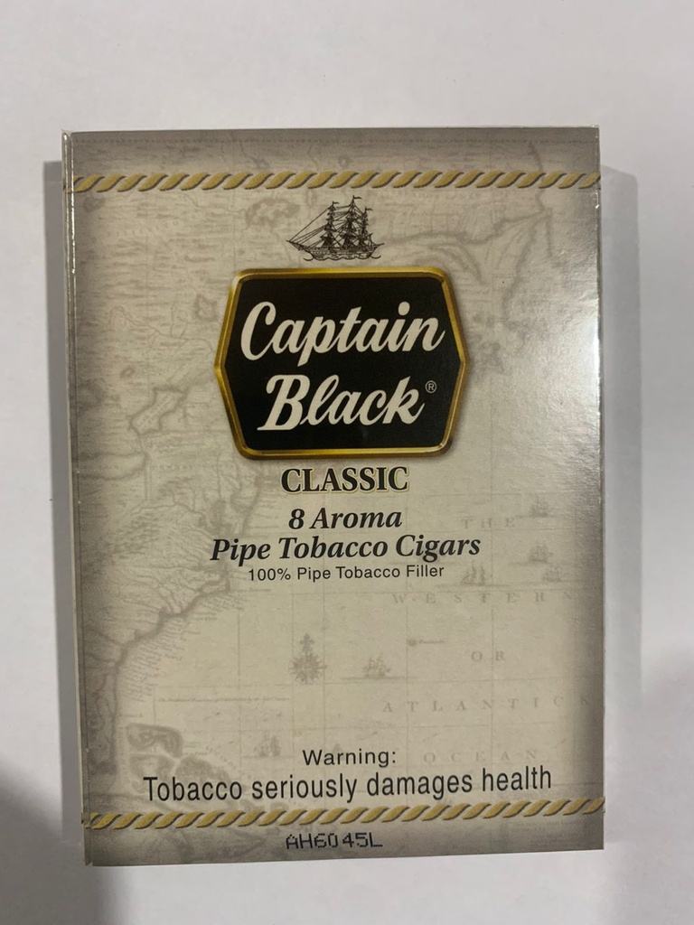 CAPTAIN BLACK CLASSIC TIP x8